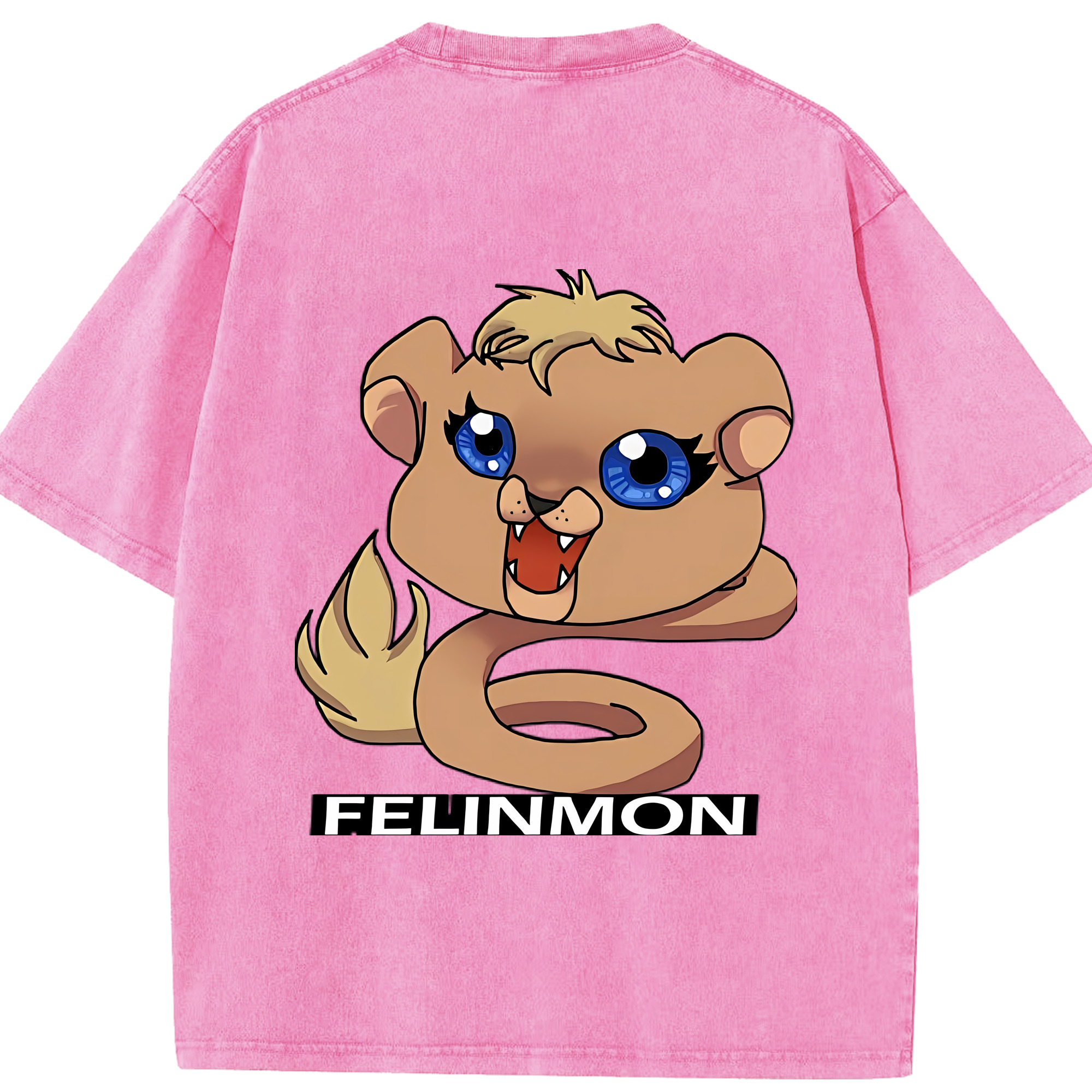 （画像用） Digimon デジタルモンスター/デジモン 綿100% ヴィンテージ風 半袖Tシャツ（背面プリント）